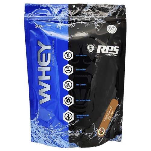 фото Протеин rps nutrition whey protein, 500 гр., лесной орех