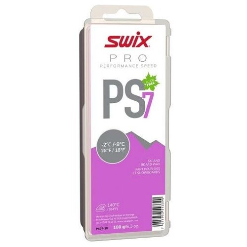 фото Мазь скольжения парафин swix ps07-18 violet, (-2-8 c), 180 g (без крышки)