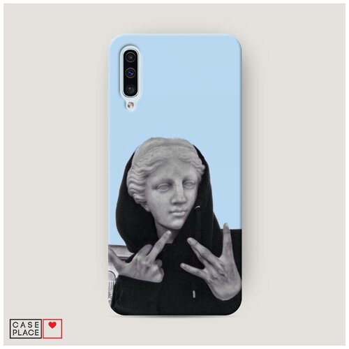 фото Чехол пластиковый samsung galaxy a50 swag статуя case place
