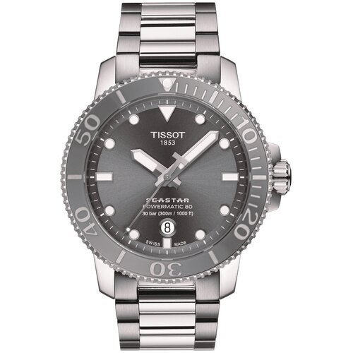 фото Часы tissot seastar 1000 powermatic 80 t120.407.11.081.01