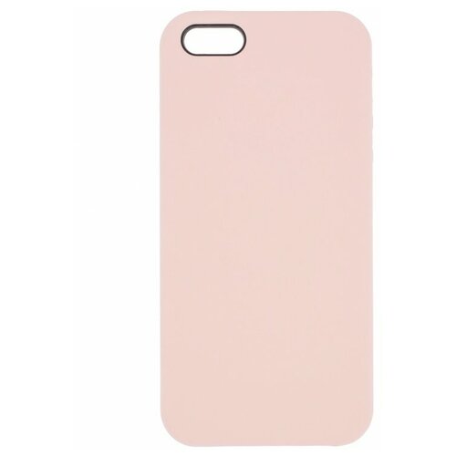Силиконовый чехол Silicone Case для Apple iPhone 5 / iPhone 5S / iPhone SE, светло-розовый силиконовый чехол silicone case для apple iphone 5 iphone 5s iphone se сиреневый