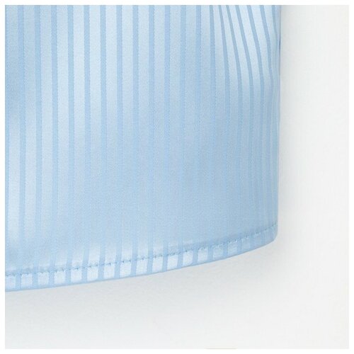 фото Пижама женская (сорочка, шорты) minaku: light touch цвет голубой, р-р 46