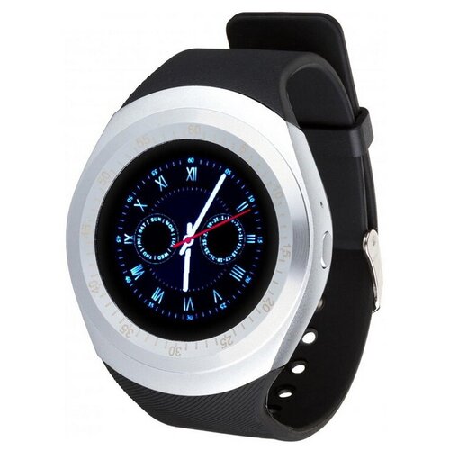фото Смарт часы smart watch y1 серебристые aspect