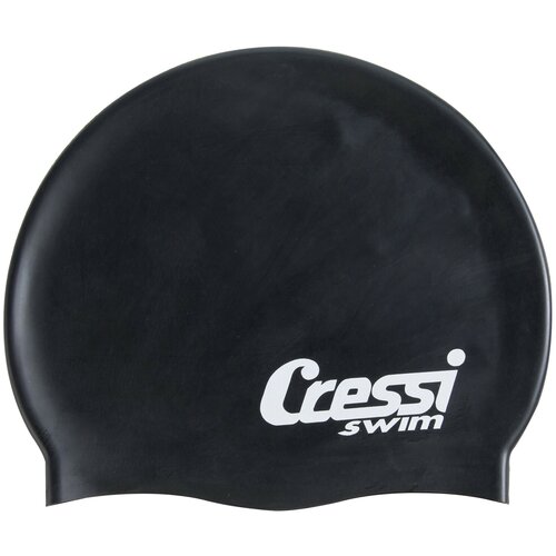 фото Шапочка для плавания cressi silicone cap adult, черная