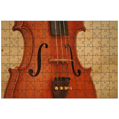 фото Магнитный пазл 27x18см."скрипка, инструмент, музыка" на холодильник lotsprints