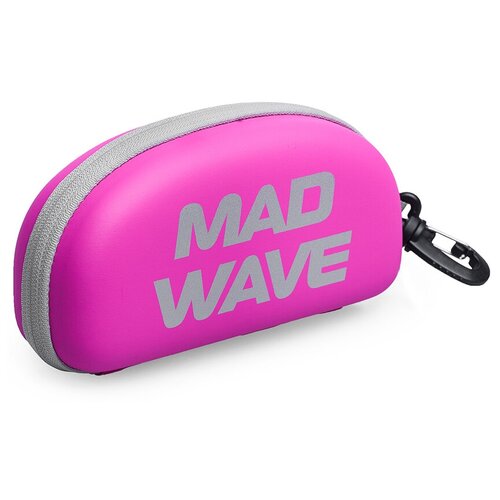 фото Чехол для плавательных очков mad wave goggle case, цвет розовый (11w)