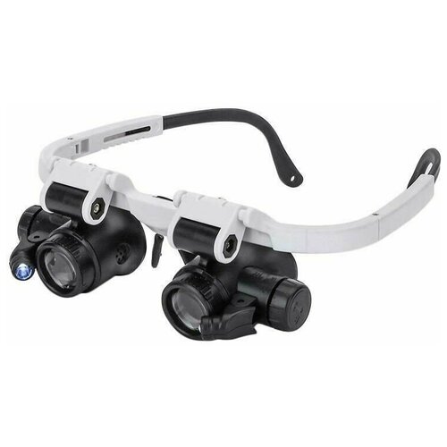 фото Увеличительные ювелирные очки лупа magnifier 8х - 23х