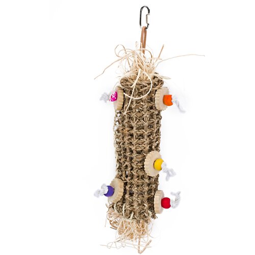 фото Игрушка для птиц penn-plax подвеска плетеная большая