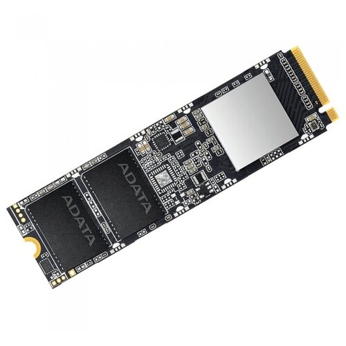 фото Жесткий диск ssd adata m.2 2280 256gb adata xpg sx8100 client ssd [asx8100np-256gt-c] pcie gen3x4 with nvme, 3500/1200, iops 160/140k, mtbf 2m, 3d tlc, 160tbw, 0,34dwpd, nvme 1.3, rtl (773681)