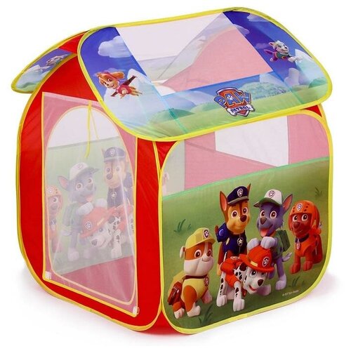 фото Детская игровая палатка «щенячий патруль» в сумке играем вместе