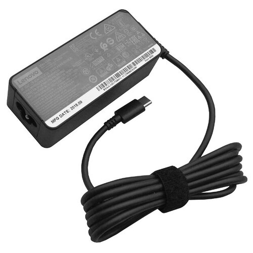 фото Блок питания для ноутбука lenovo 20v 2.25a [45w] usb type c ov v.3