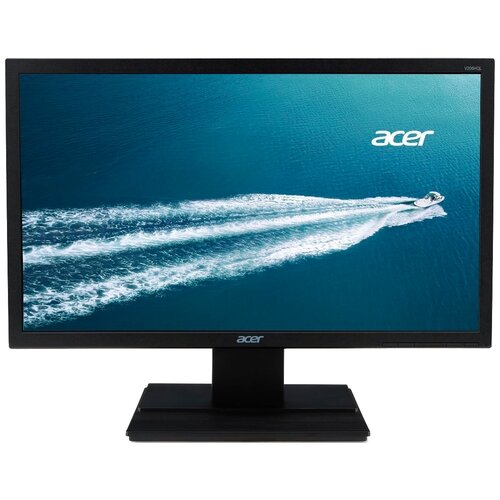 фото 19.5" монитор acerv206hqlab, 1600x900, 75 гц, tn, черный