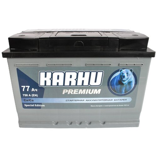 фото Аккумуляторная батарея karhu premium 6ст77