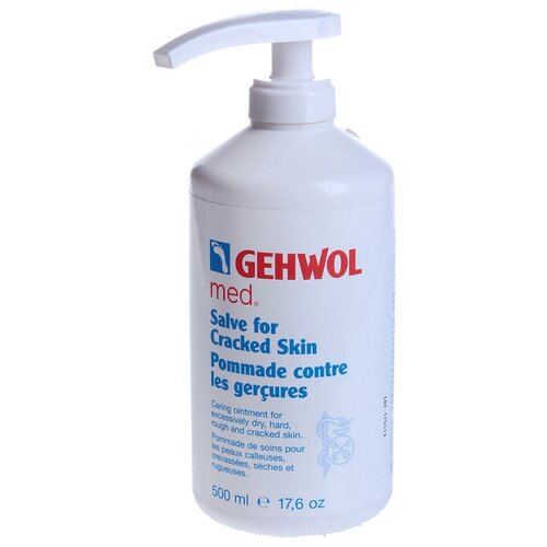 фото Gehwol med salve for cracked skin - геволь мед мазь от трещин, 500 мл -