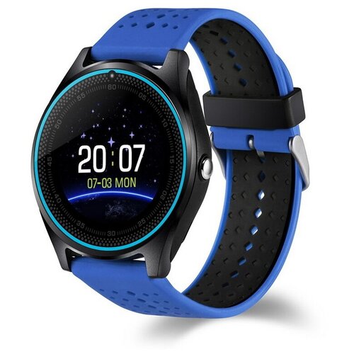 фото Смарт часы smart watch v9 синие aspect