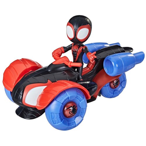 фото Игровой набор hasbro spidey and his amazing friends майлз моралес и транспорт 2 в 1, f1945