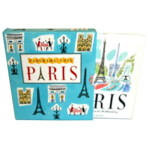 фото Романтичный париж. книга-гармошка - mcmenemy sarah. paris. panorama pops walker