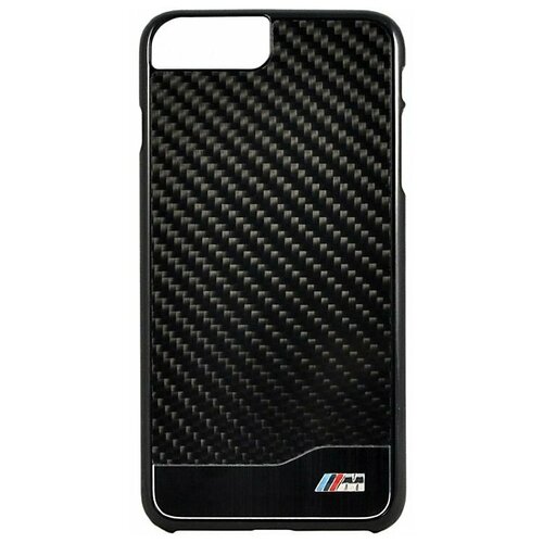 фото Пластиковый чехол-накладка для iphone 7 plus/8 plus bmw m-collection aluminium/carbon hard, черный (bmhci8lmdcb)