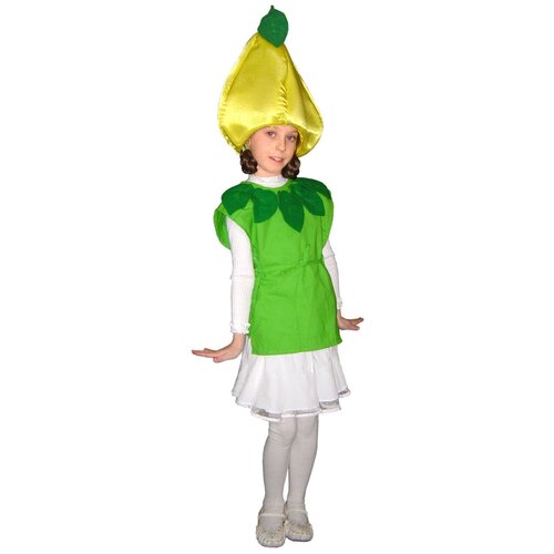 фото Карнавальный костюм для детей волшебный мир груша зеленая детский, 104-134 см