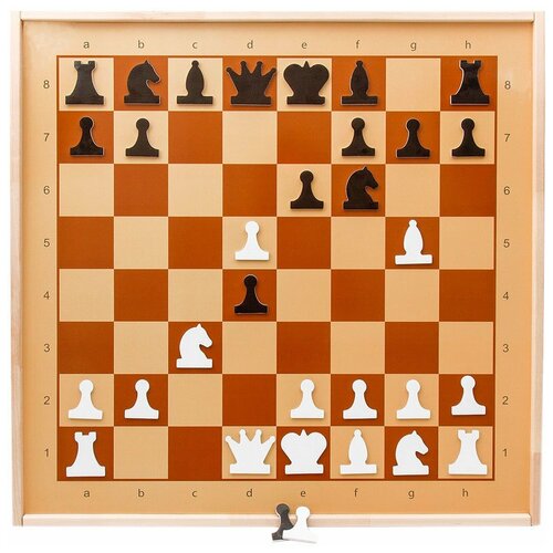 фото Без тм магнитные демонстрационные шахматы (75х75 см)