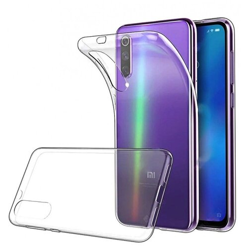 фото Чехол justc для xiaomi mi 9 se, силикон (tpu), прозрачный