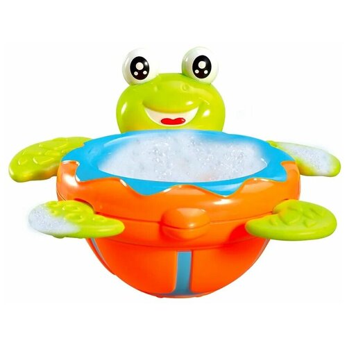 фото Игрушка для ванной "черепашка" / игрушка для купания / грызунок прорезыватель для зубов, лейка, сачок junfa toys