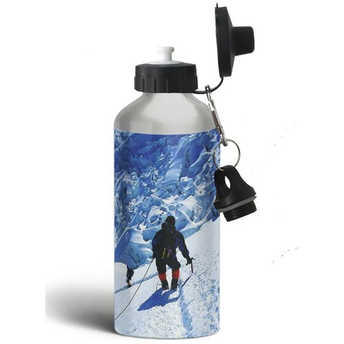 фото Бутылка спортивная, туристическая фляга спорт скалолазание горы - 390 creative mug