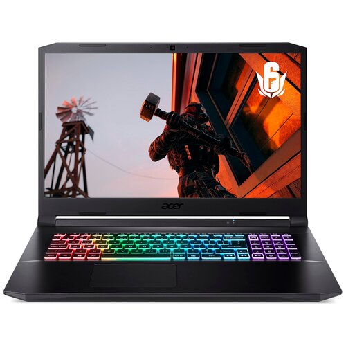 фото Ноутбук acer nitro 5 an517-41-r0fx 17.3" fhd ips 360hz 300-nits/ryzen 7 5800h/32gb/1tb ssd/nvidia geforce rtx 3080 8gb/windows 10 home 64-bit/noodd/черный (nh.qbher.00e)