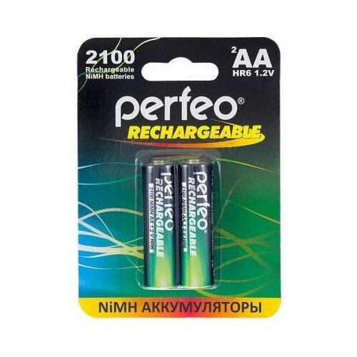 фото Perfeo аккумуляторы perfeo aa2100mah/2bl 2100 mah aa 2 шт