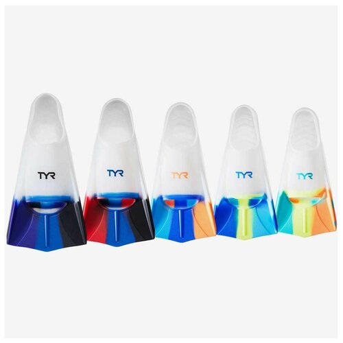 фото Ласты tyr stryker silicone fin (101 мульти, l)