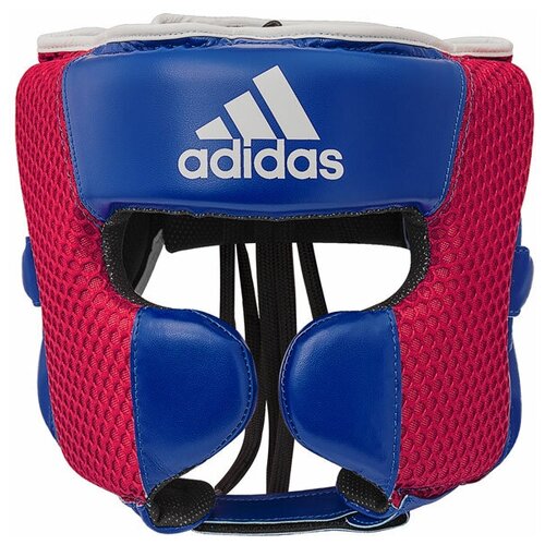 фото Шлем боксерский hybrid 150 headgear сине-красный (размер l) adidas