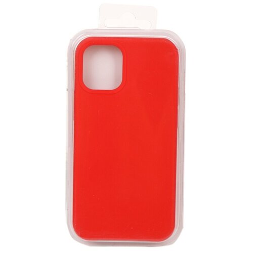 фото Чехол innovation для apple iphone 12 mini silicone soft inside red 18007