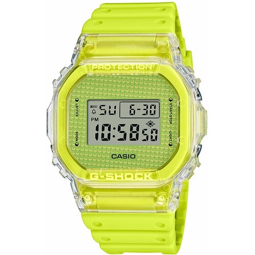 фото Наручные часы casio casio dw-5600gl-9, желтый, серый