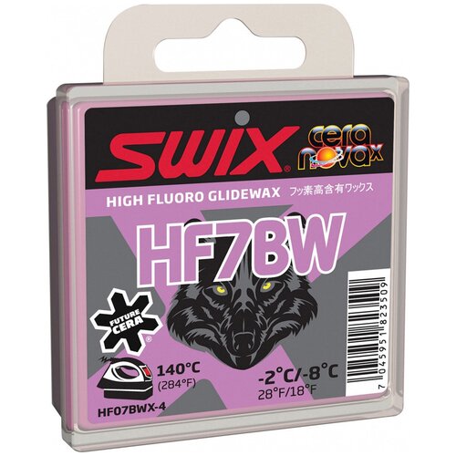 фото Hf8bwx black высокофтористый парафин с добавкой bw +4c / -4c 40 гр swix