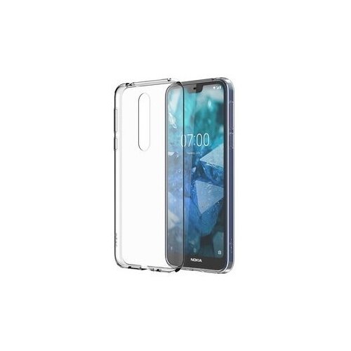 фото Чехол nokia 7.1 clear case cc-170