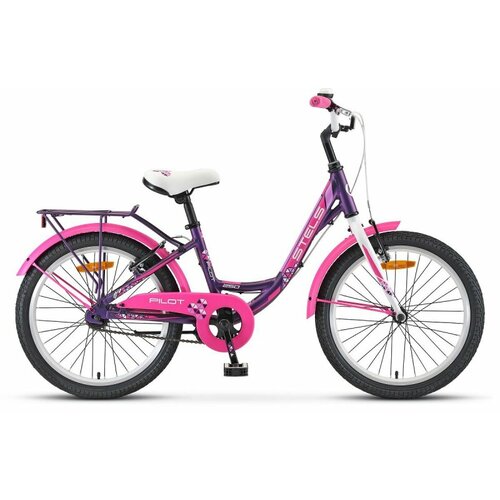 фото Велосипед 20 stels pilot 250 lady v020 (рама 12) (alu рама) (1-ск.) пурпурный