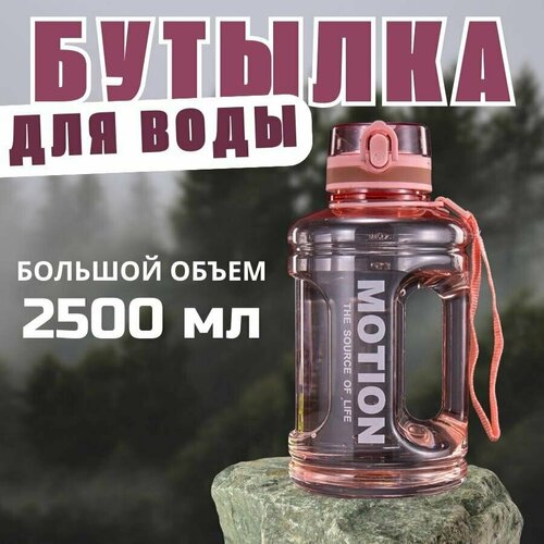 фото Бутылка для воды спортивная, бутылка-шейкер, шейкер для воды, бутылка 2500 мл нет бренда