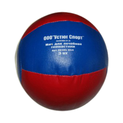 фото Мяч для атлетических упражнений (медбол). вес 3 кг: 3с145-к64. sprinter