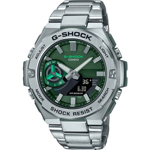 фото Наручные часы casio наручные часы casio gst-b500ad-3a, зеленый