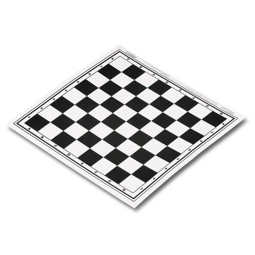 фото Поле шахматы/шашки ламинированный картон m19-115 30*30см mark19