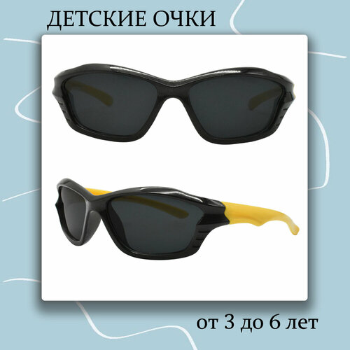 фото Солнцезащитные очки , оправа: пластик, черный miscellan