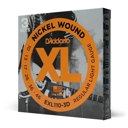 фото D'addario exl110 3d струны для электрогитары