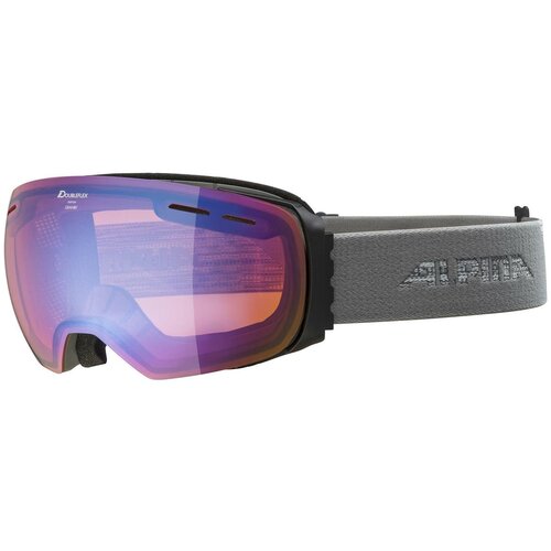 фото Горнолыжная маска alpina granby black/lens red s 2 ss20