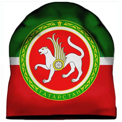 фото Шапка мужская флаг татарстана drabs