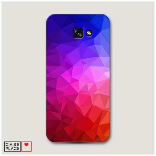 фото Чехол пластиковый samsung galaxy a7 2017 геометрия 3 case place