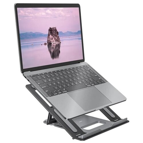 фото Подставка hoco ph37 laptop алюминиевая, серый