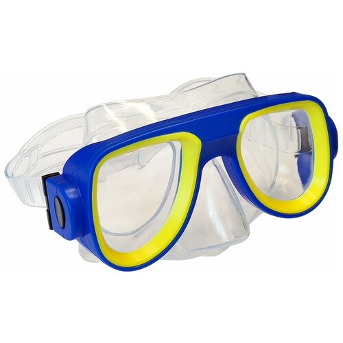 фото E33113-1 маска для плавания (пвх) (синяя) smart athletics