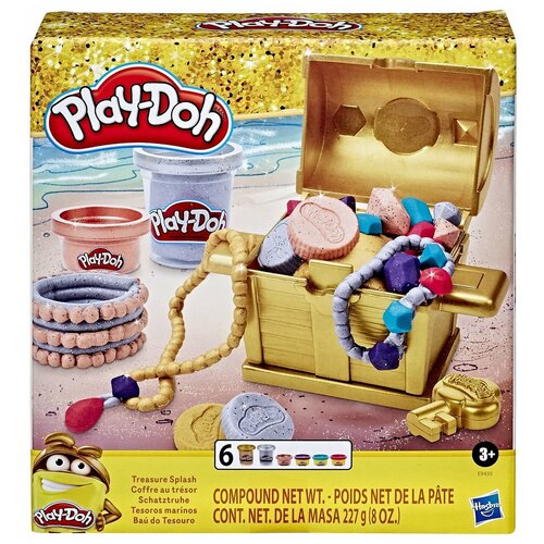 фото Набор игровой play-doh сундук сокровищ e94355l0