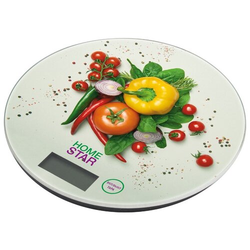 фото Весы кухонные электронные homestar hs-3007s, 7 кг овощи (101221)