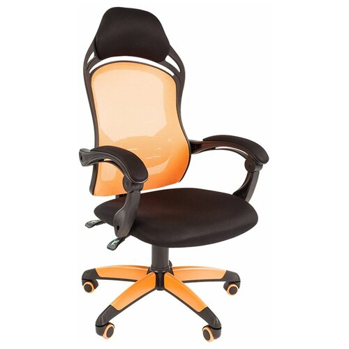 фото Геймерское кресло chairman game 12 оранжевое